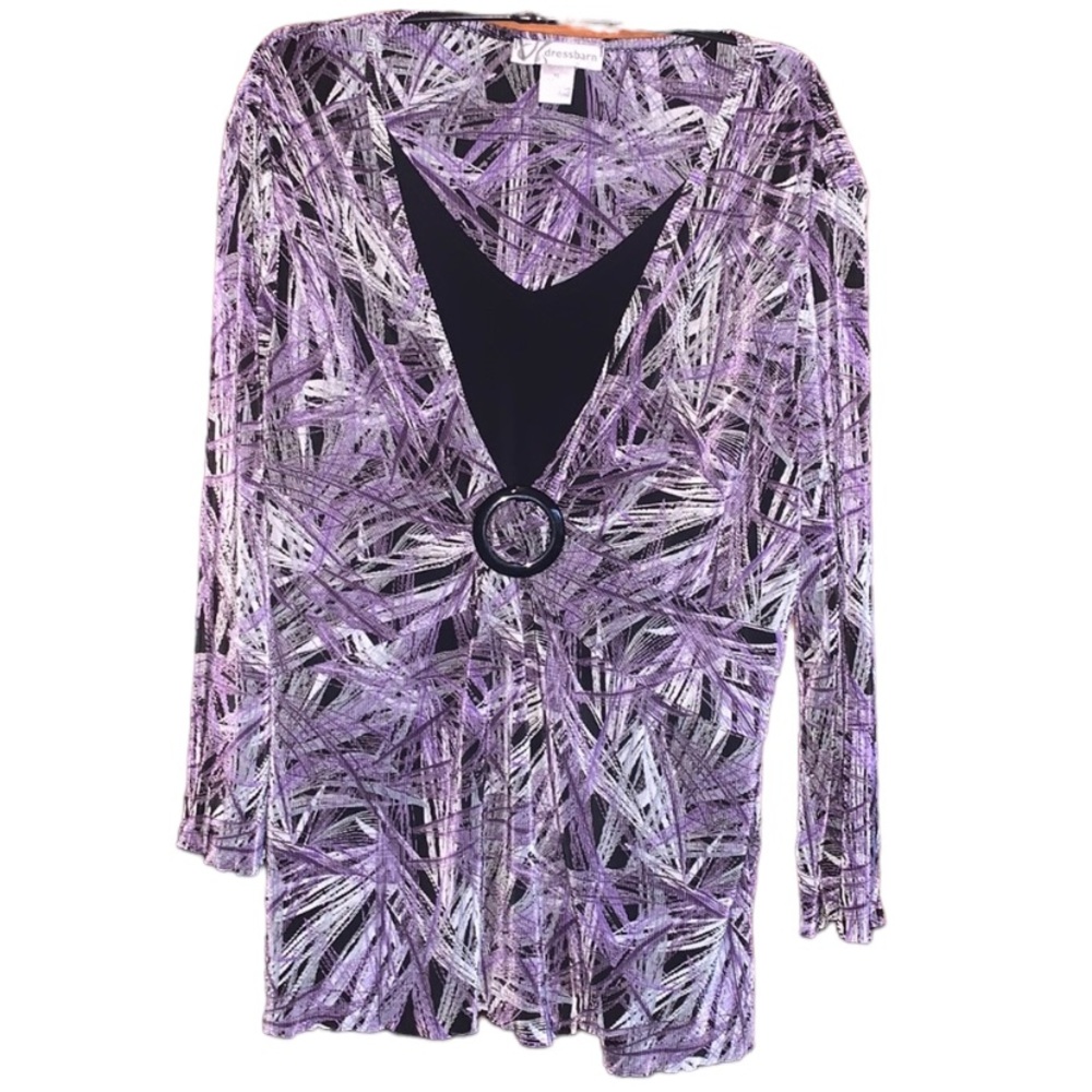 3/10 DRESS-BARN blouse